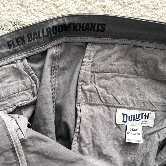Duluth trading company khakis relaxed fit. - Picture 3 of 3